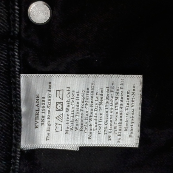Everlane High Rise Skinny Stretch Jean - Picture 5 of 6
